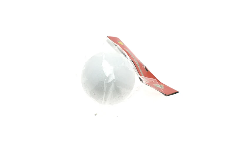 SFERA NATALIZIA 10CM PER DECOUPAGE BIANCA
