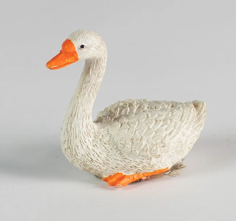 CIGNO IN RESINA 5X2,5X4CM