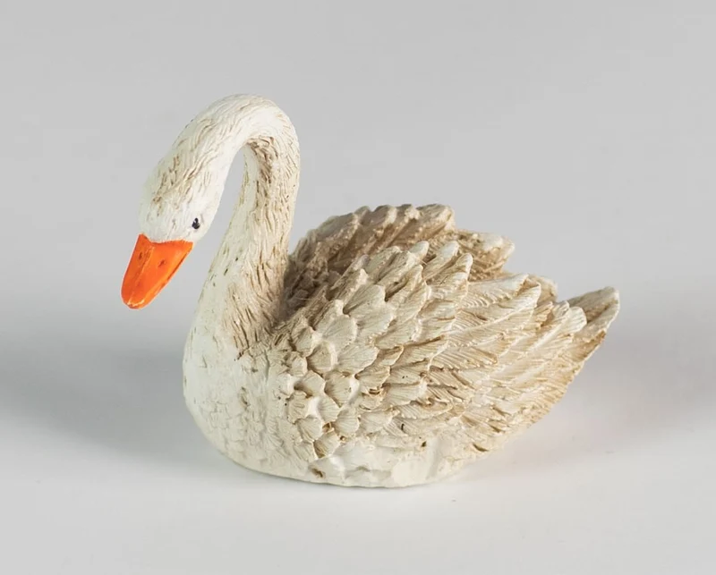 CIGNO IN RESINA 6,5X3X5CM