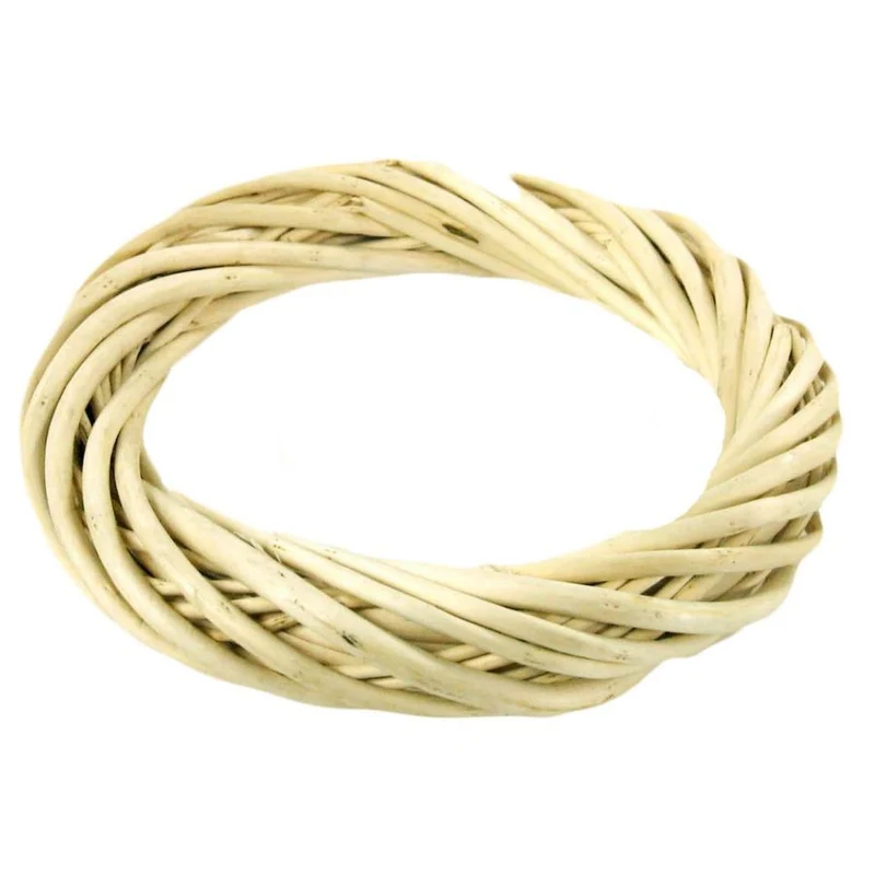 CORONCINA IN VIMINI NATURALE DIAM.18CM