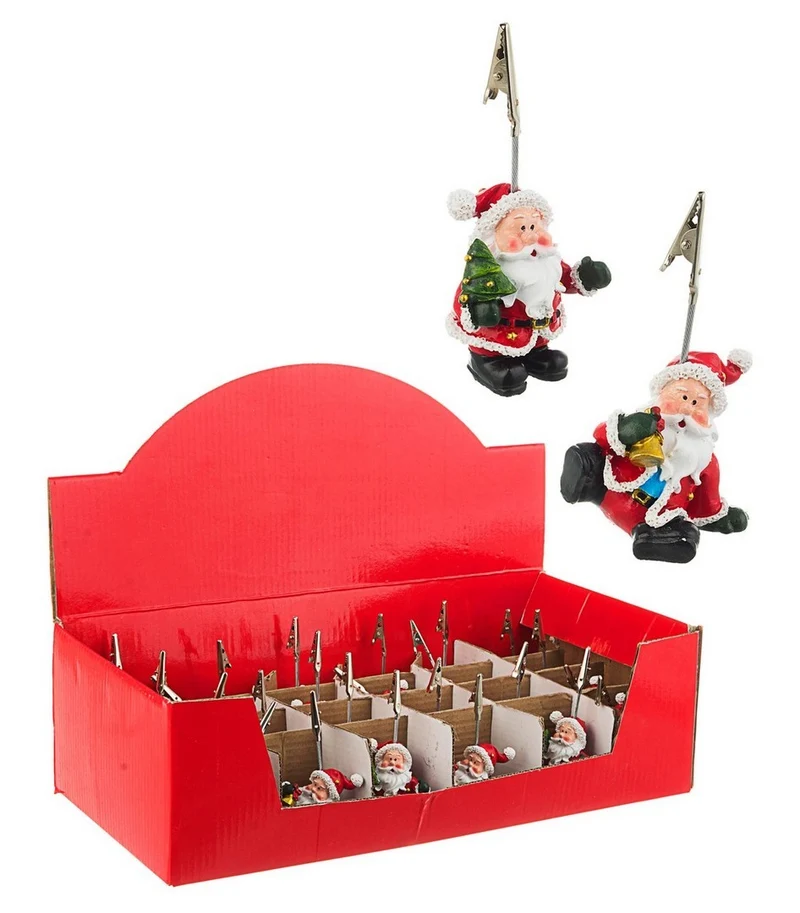 SEGNAPOSTO BABBO NATALE 6x4,5xH11CM