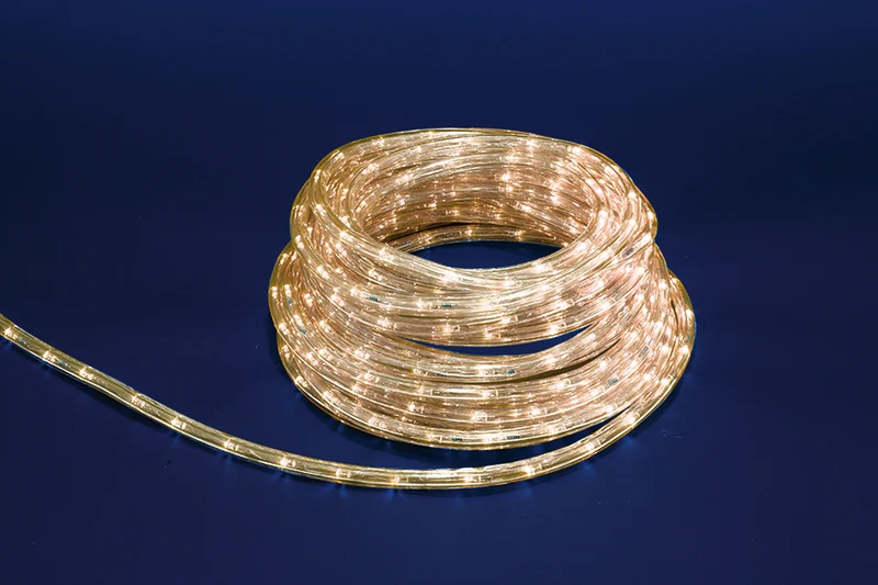 TUBO 480 LED BIANCO CALDO 8 GIOCHI DI LUCE 20 METRI