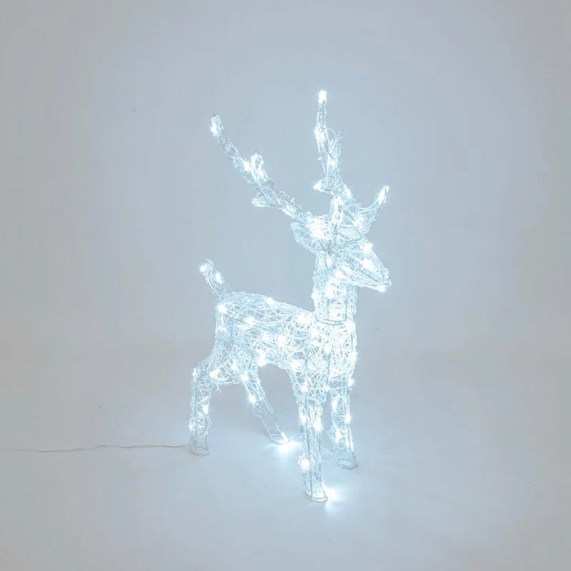 RENNA 3D 105CM 180 LED BIANCO FREDDO